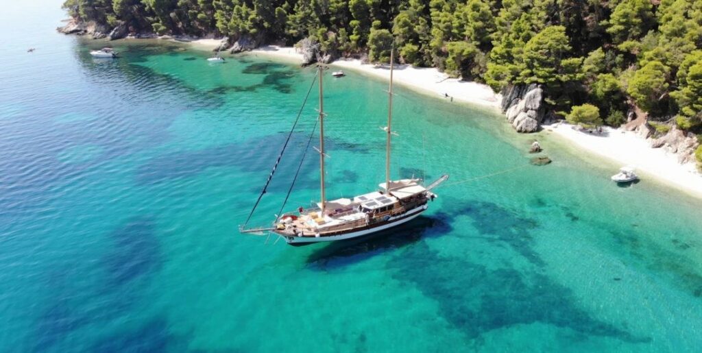 Ionian islands gulet cruise-caicco isole ionie