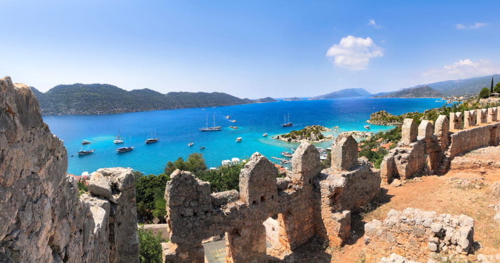 simena-castle -kekova bay cruise