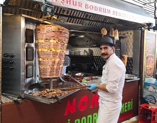 Kebab originale al Nokta di Bodrum