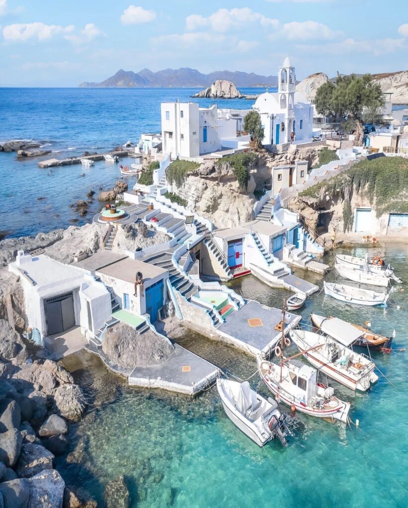 Isole Cicladi in caicco