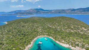 caicco Fles sul isola Orak