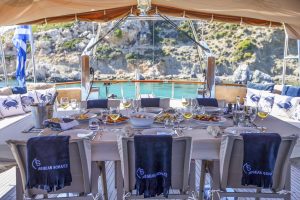 Luxury gulet in Greece