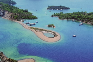 Gocek islands Yassica and Tersane