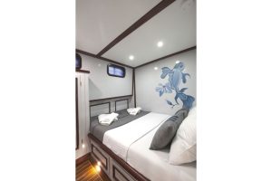 Lotus, The cabins are ideal for long blue cruises, ensuring privacy and comfort for all guests while cruising through Bodrum, Gökova, and Hisarönü regions