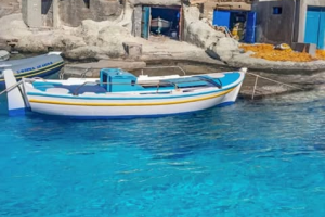 Cycaldes islands on gulet