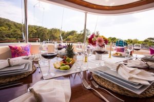 Queen of RTT, Queen of RTT
Queen of RTT can accomodate 18 Guests at 8 cabins (6 double cabins + 2 triple cabins)