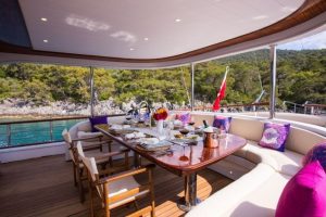 Queen of RTT, Water Toys:

 	Tender (115hp)
 	Kayak
 	Seabob
 	Ringo
 	Banana
 	Wake Surf
 	Wakeboard
 	Paddleboard
 	Kayaks
 	Open Air Cinema available