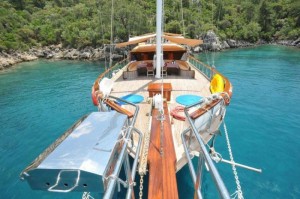 Elara gulet yacht deck (2)