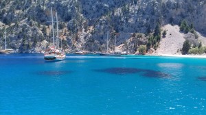 Rhodes island gulet cruise